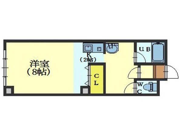 アールズコート港の物件間取画像